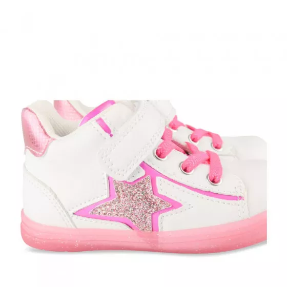 Baskets BLANC FREEMOUSS GIRL