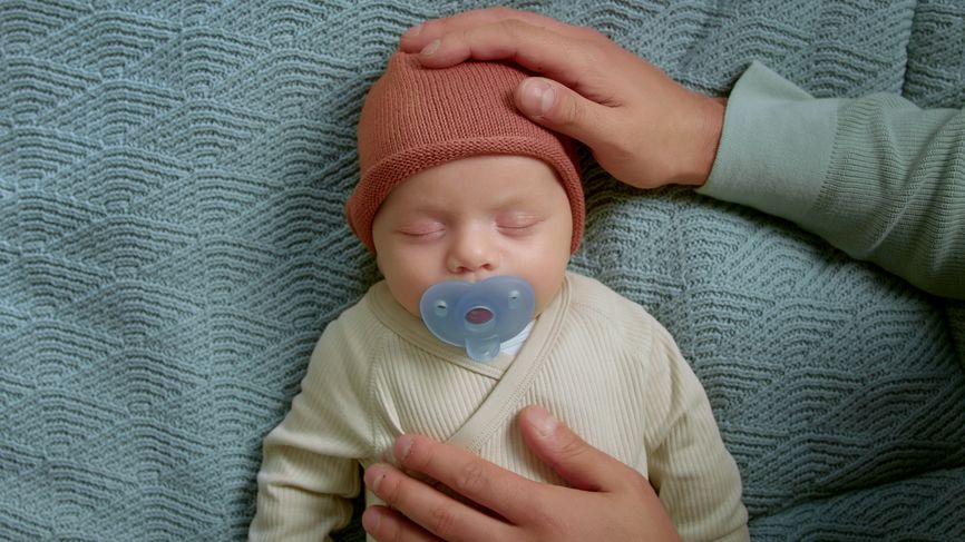 Philips Avent Soothie Heart blue 0-6m 2 stk