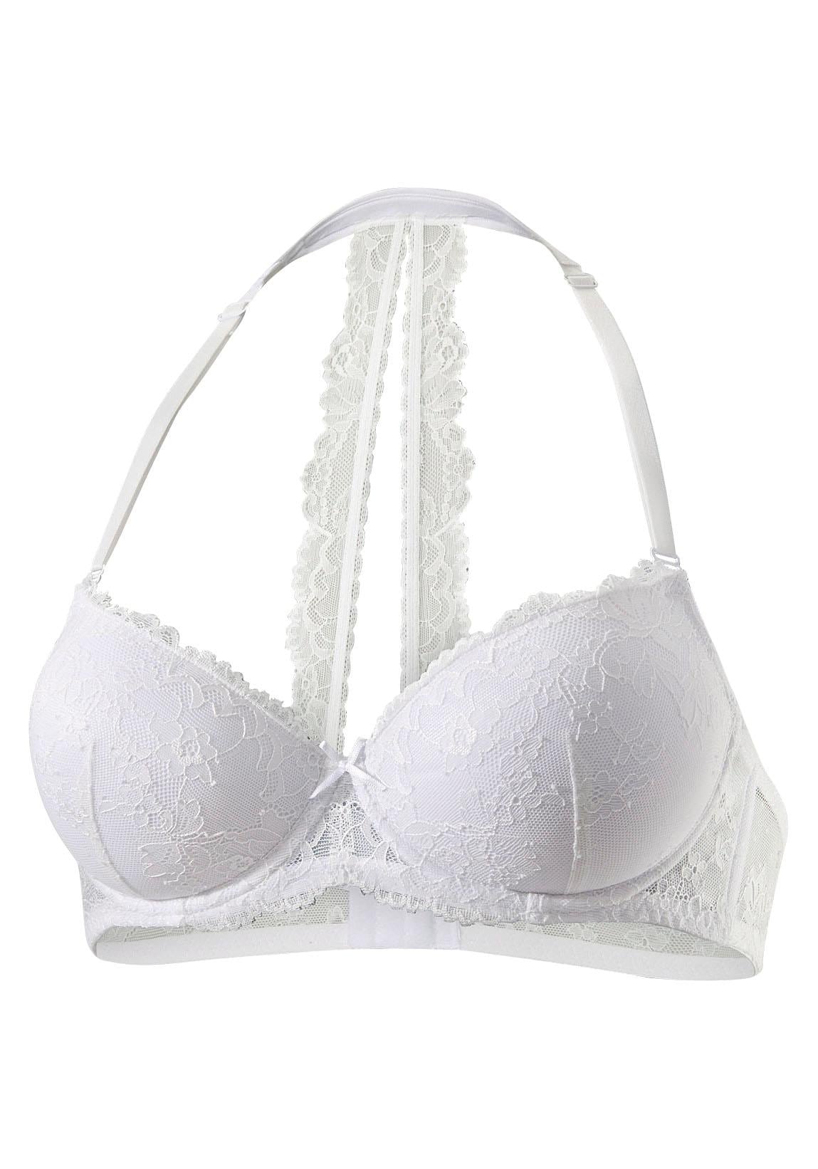 LASCANA Neckholder-BH , Dessous mit softem Neckholder und Spitzenrücken, sexy Dessous