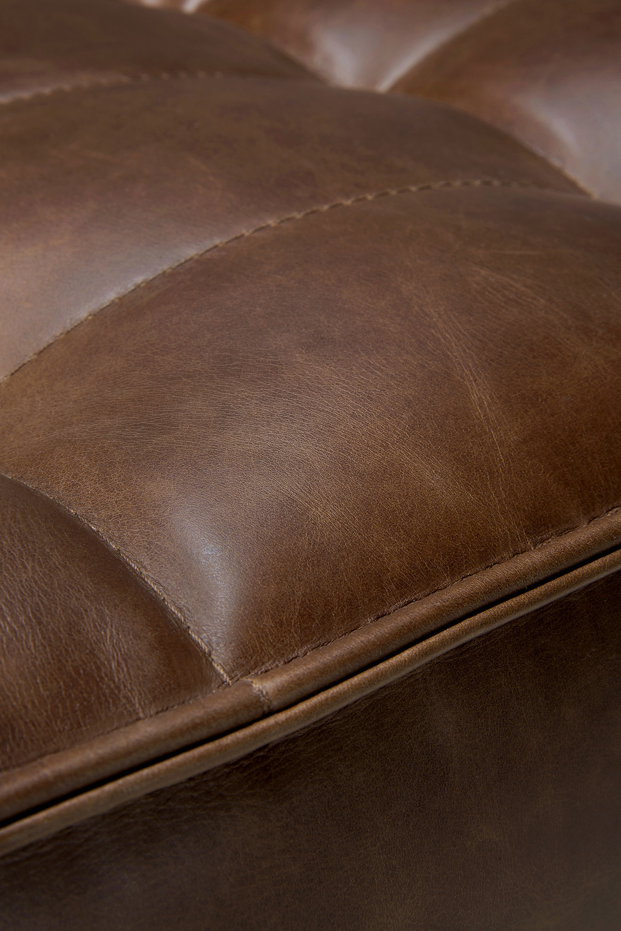 Modulaire bank N701 - chestnut - 90 vierkant hoek