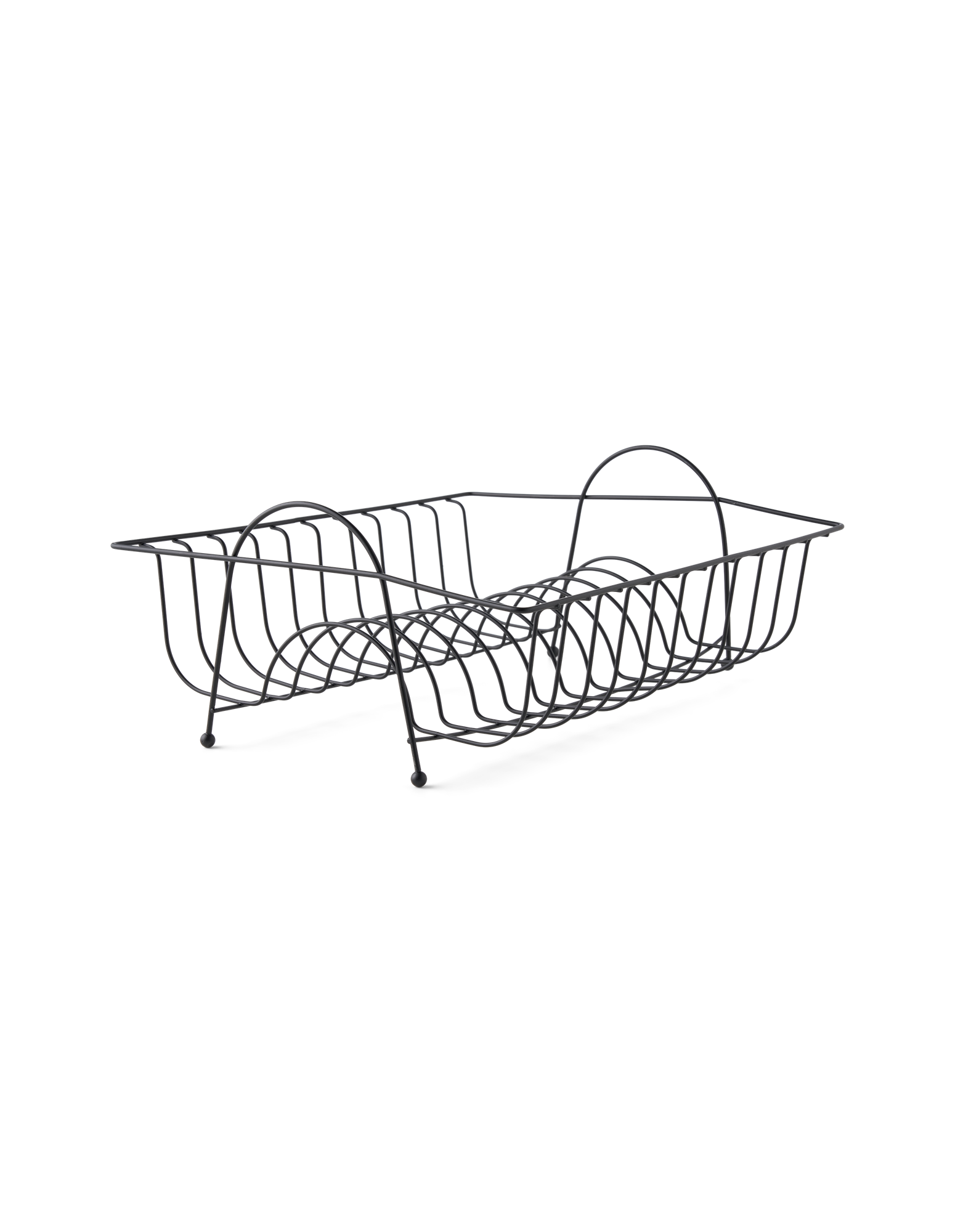 Opvaskestativ | Jern. 34,1 x 27,4 x 8,4 cm. | Black