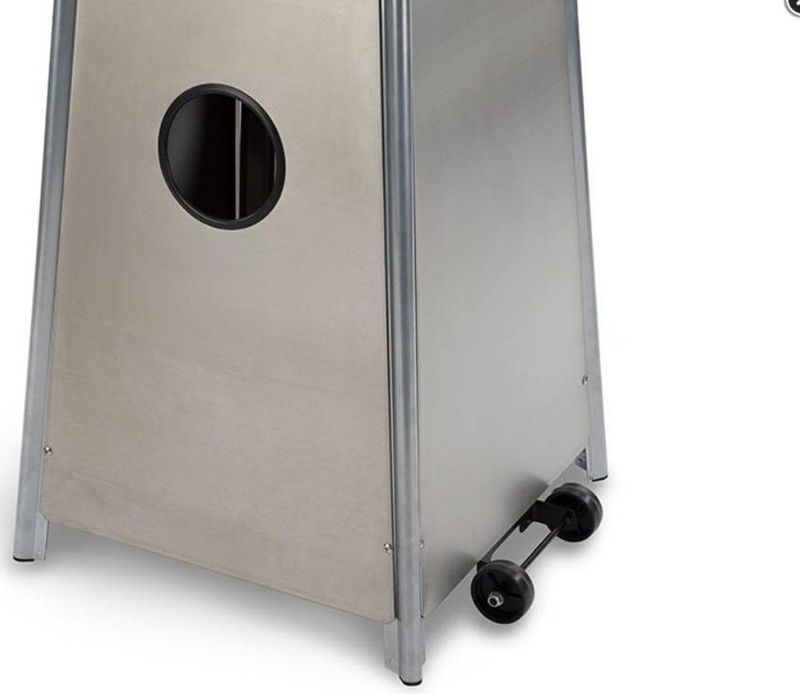 Terrasverwarmer Pyramid - Inox - Terrasverwarming