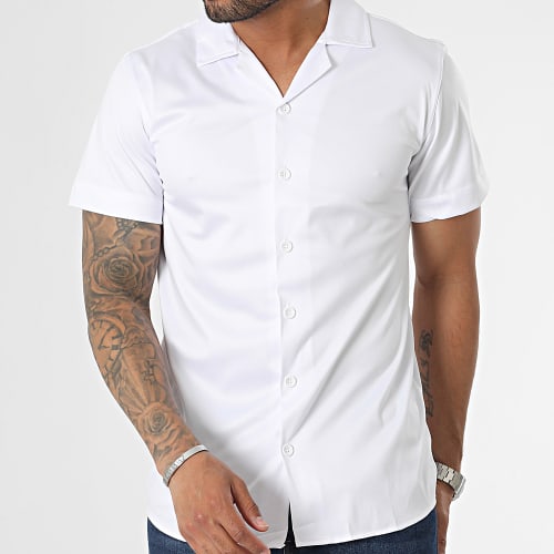 Chemise Manches Courtes Blanc