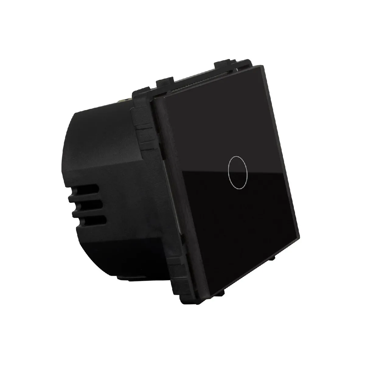 Ledkia Interrupteur Tactile Simple Modern - Noir
