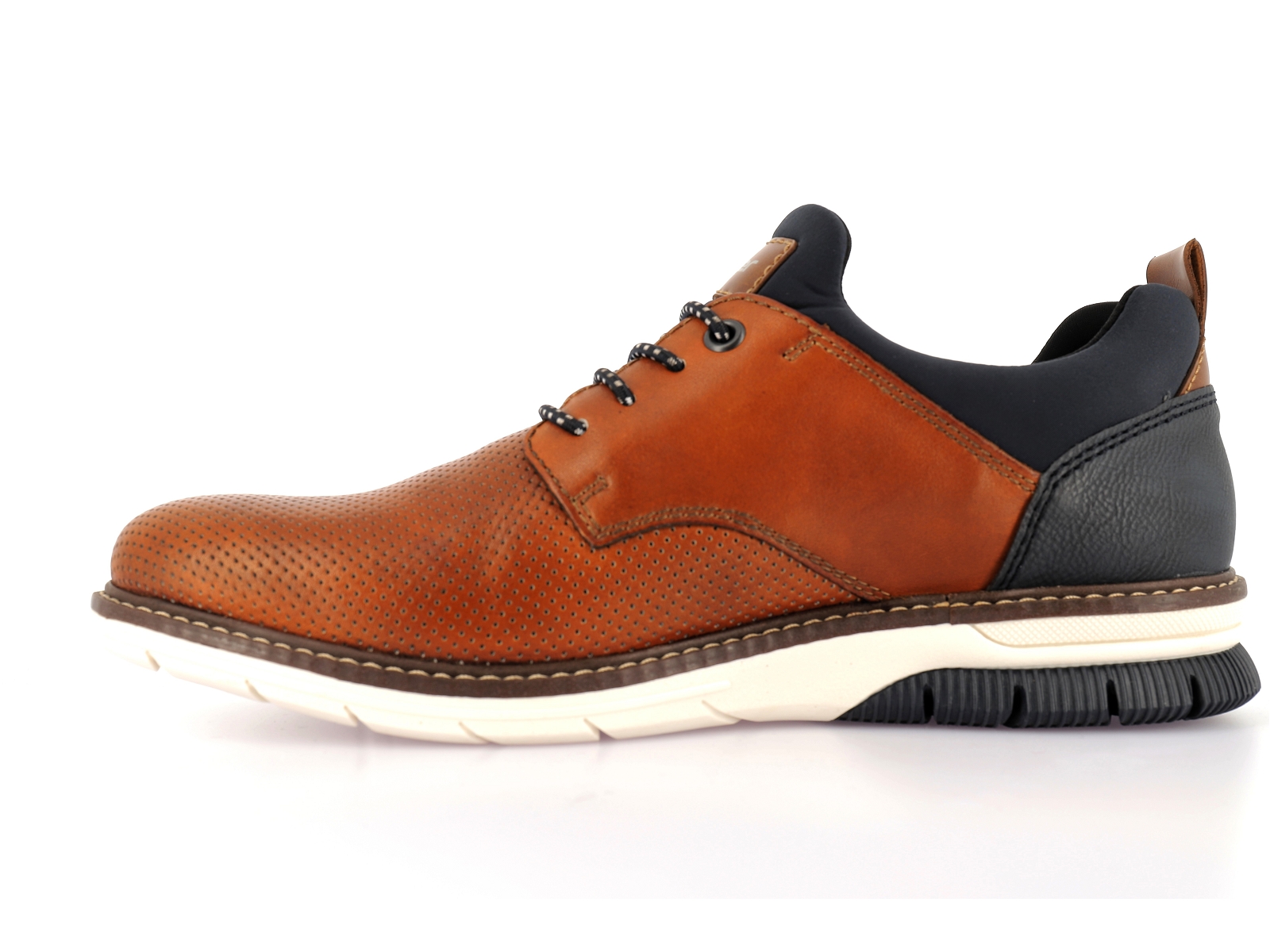 Rieker-14450 Cuir Cognac
