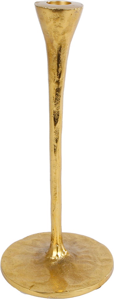 Kandelaar Aaron goud D 11,5 H 26,5 cm