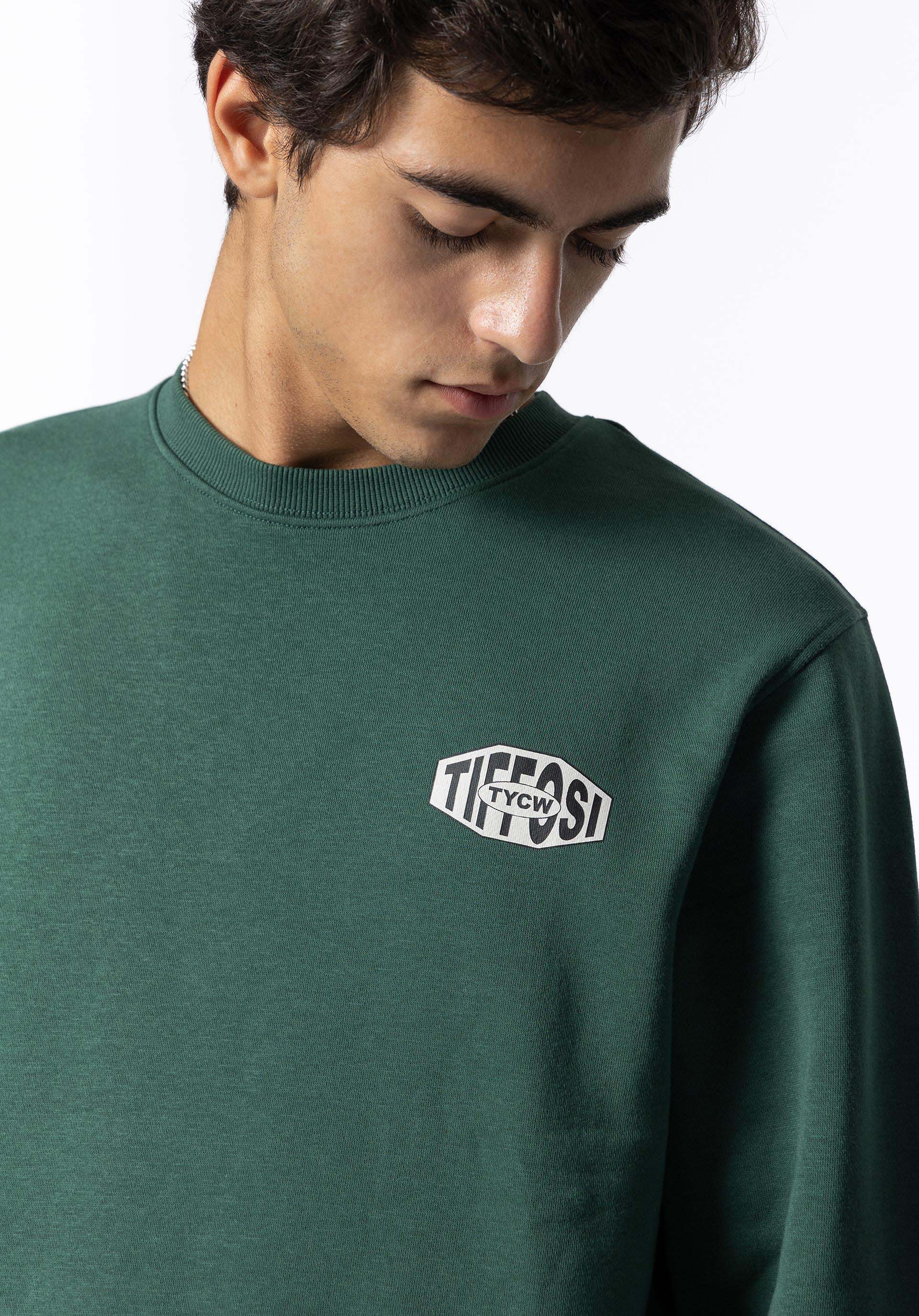 Sweatshirt com Estampado nas Costas
