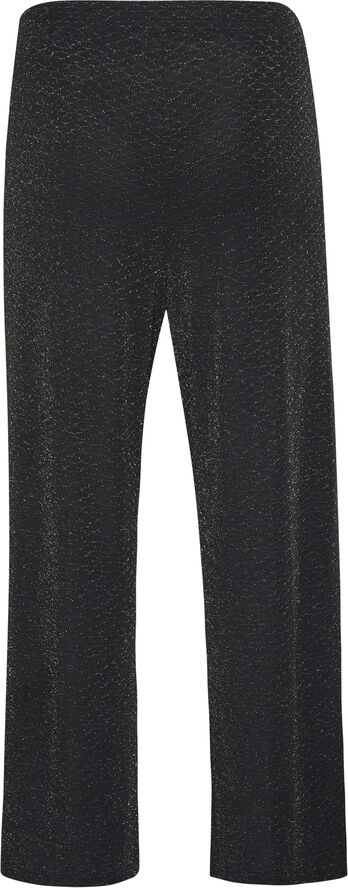 Kaffe Curve KCellia Pants Black glitter jersey