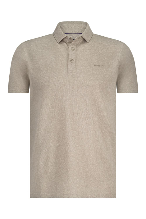 State of Art taupe heren polo