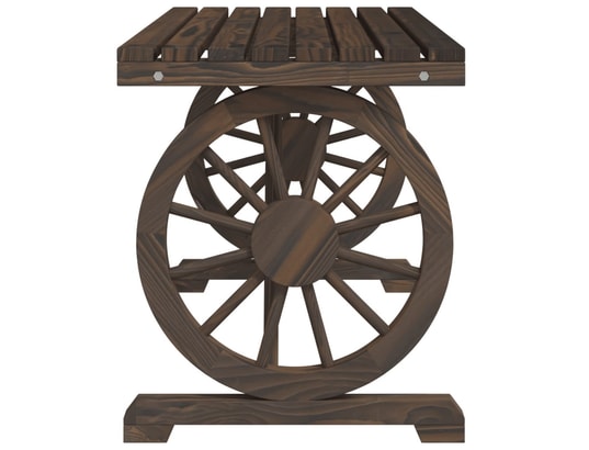 VIDAXL - Table avec banc Ensemble à manger de jardin 3 pcs bois de sapin massif