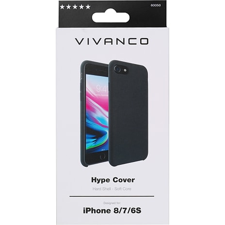 Vivanco iPhone SE-2020/8/7/6S/6 cover - sort