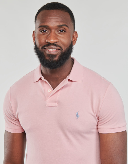 Polo Ralph Lauren - POLO AJUSTE SLIM FIT EN COTON BASIC MESH Rosa