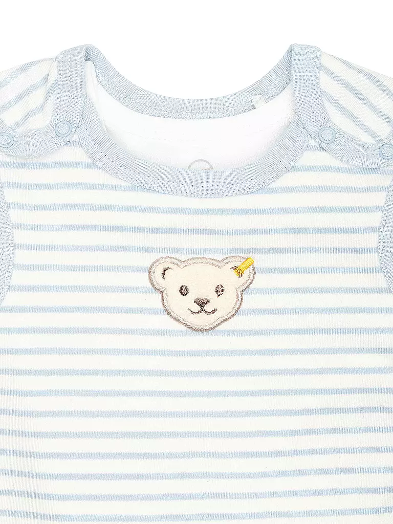 STEIFF Baby Set Strampler und Shirt hellblau