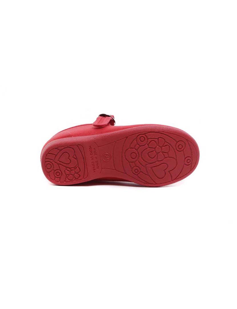 Red Canvas Slip-ons
