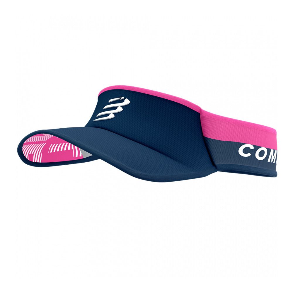 Compressport ULTRALIGHT - Visière mood indigo/magenta
