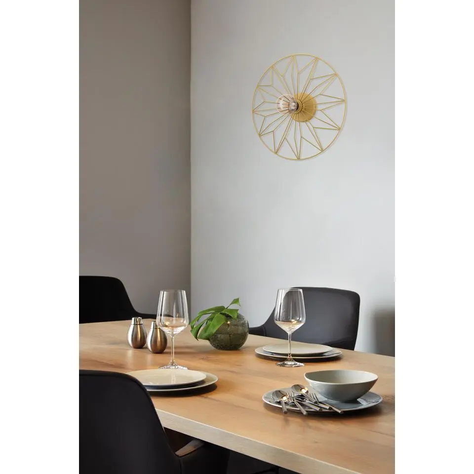 EGLO Castanuelo Wandlamp/Plafondlamp - E27 - Ø 42,5 cm - Goud