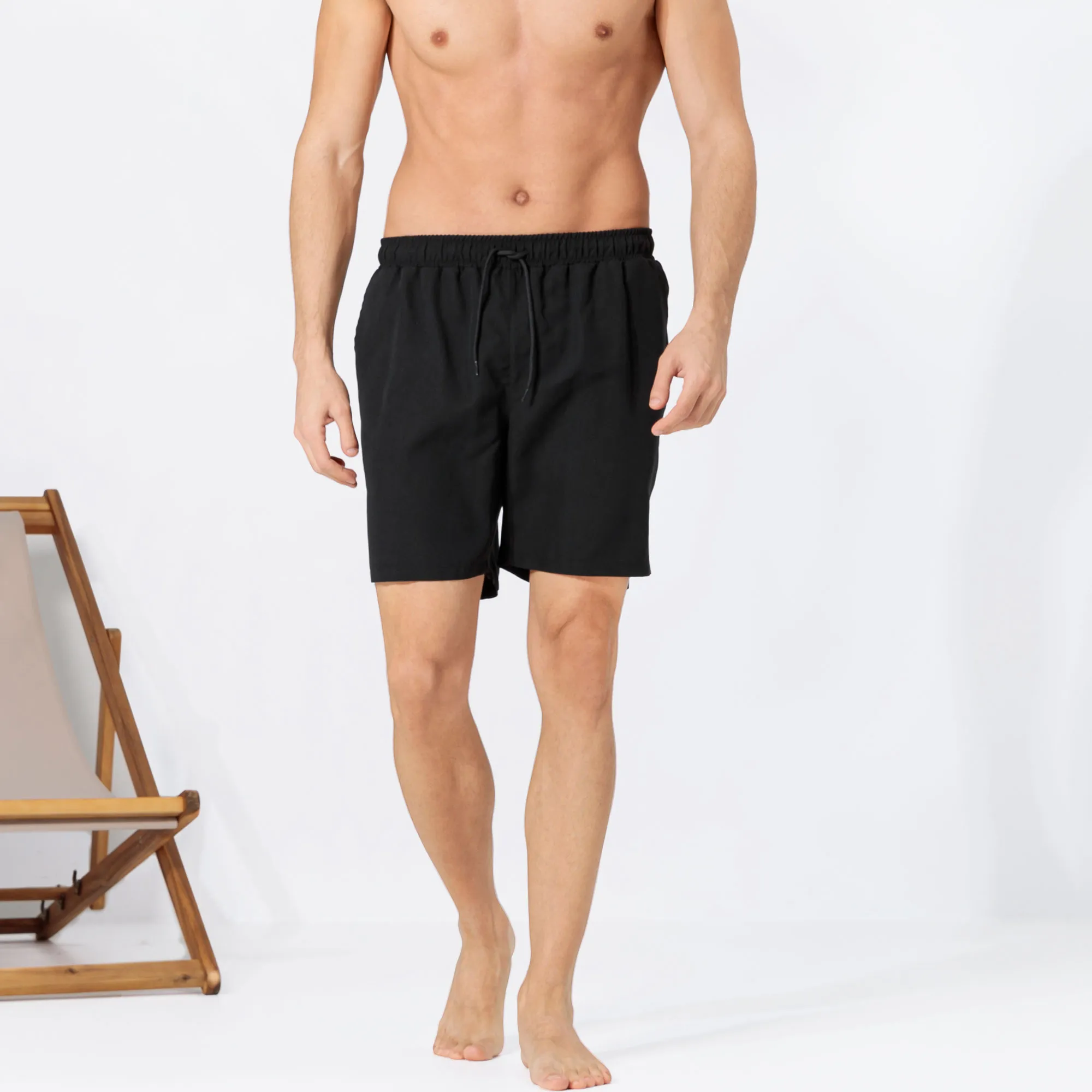 Herren-Badeshorts mit Eingrifftaschen