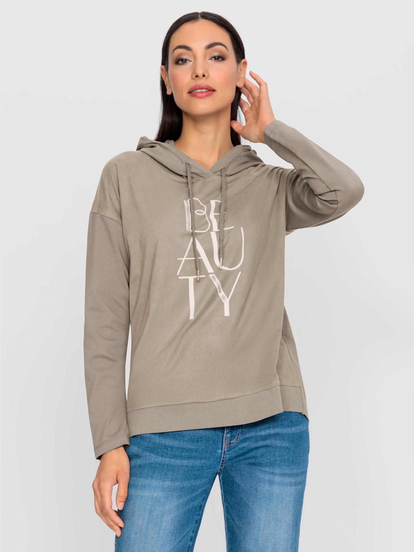 T-shirt à capuche à capuche