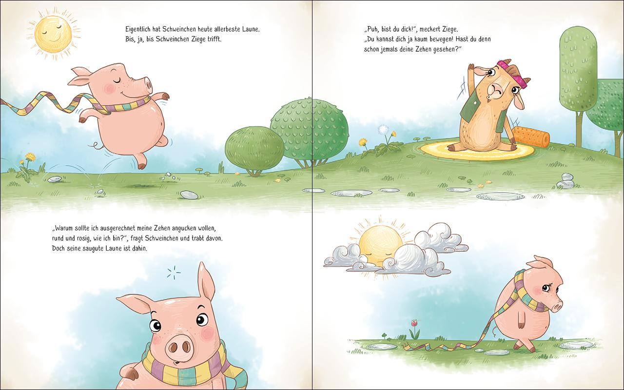 Voll gemein, sagt das Schwein
