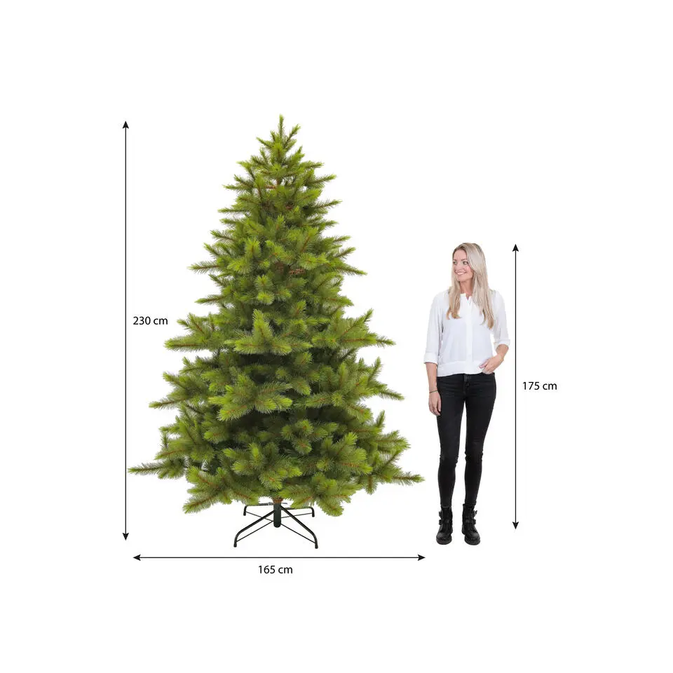 Triumph Tree Wyoming Kunstkerstboom - H230 x Ø165 cm - Groen