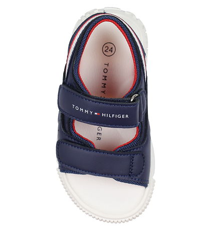 Tommy Hilfiger Sandalen - Streifen Klettband - Blau
