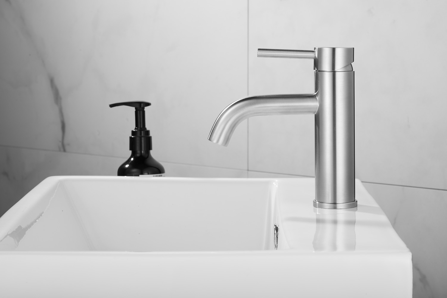 Saniclear Plus wastafelkraan RVS