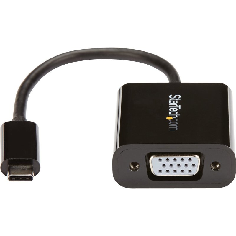 StarTech.com Adaptateur vidéo USB-C vers VGA - M/F - 1920x1200 / 1080p - Noir