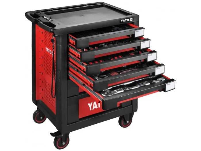 YATO 7-DRAWER CARD   TOOLS 165 stk. 55293