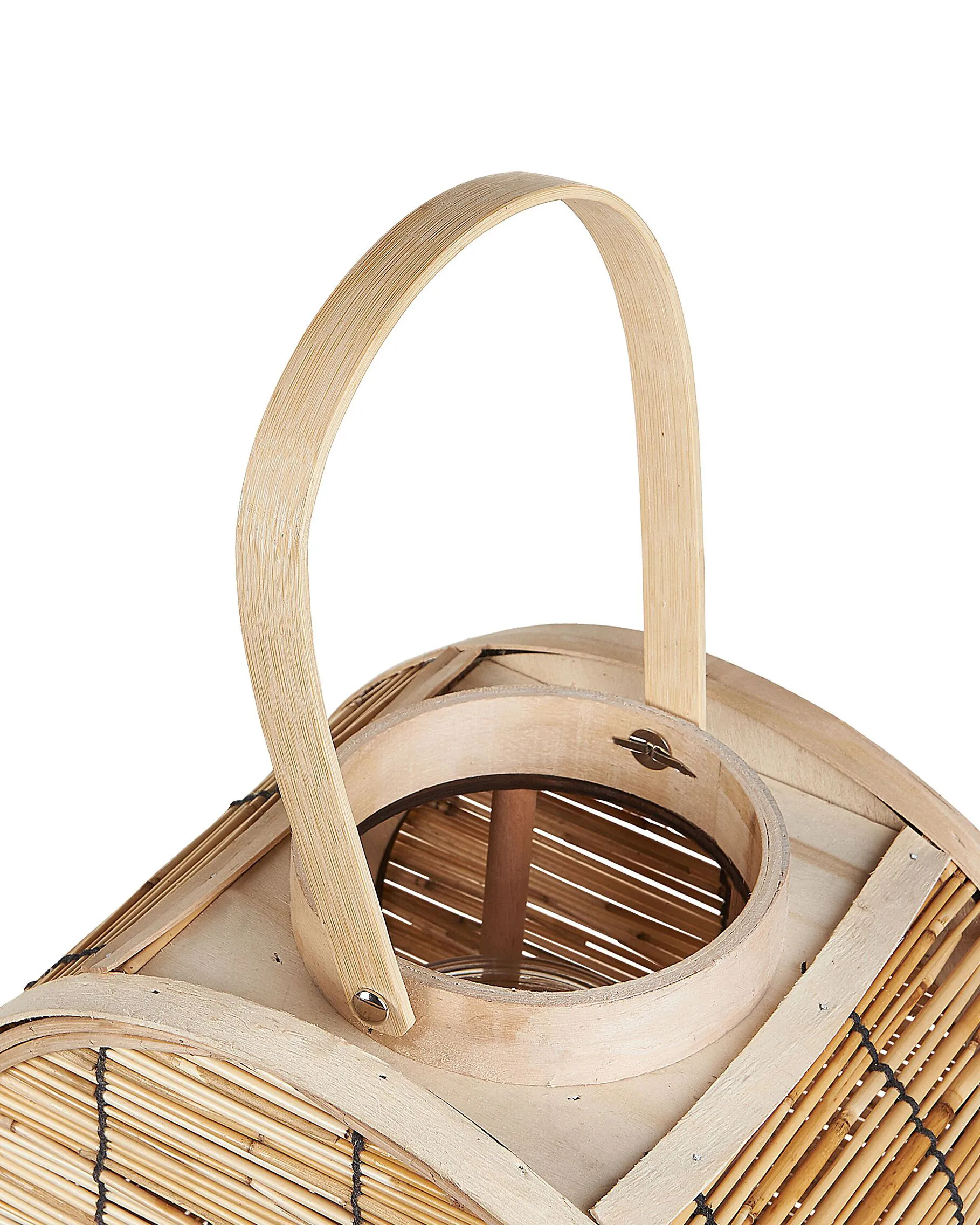 Lantaarn BISTAL Rotan 30 cm Natuurlijk