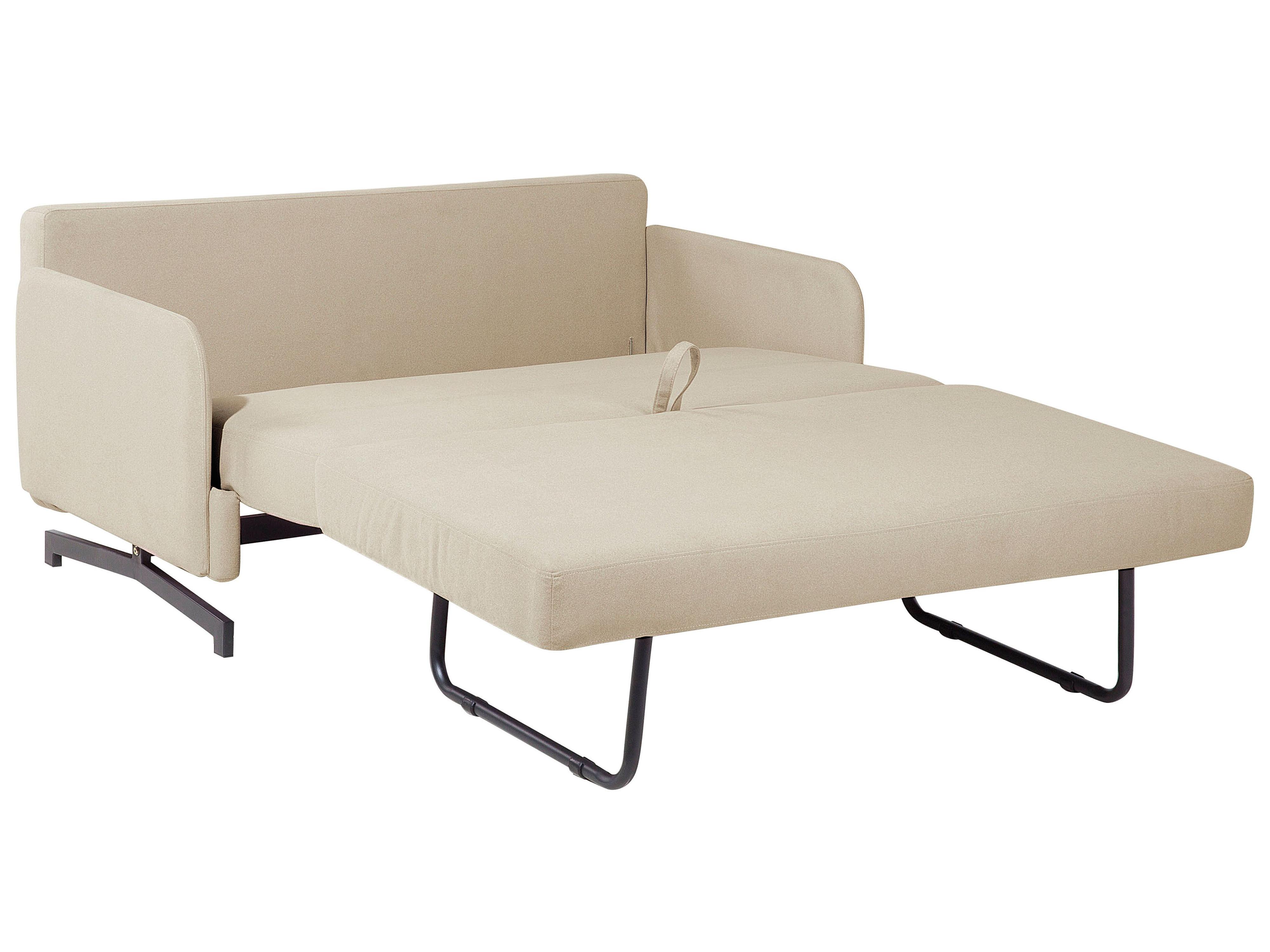 Slaapbank 2-zits BELFAST Stof Beige