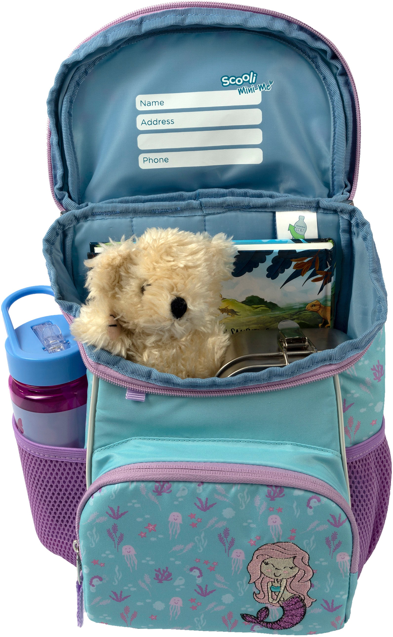 Scooli Kinderrucksack »Mini-Me, Mermaid« Reflektoren