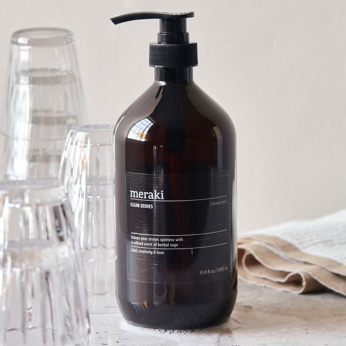 Herbal nest oppvaskmiddel, 1000 ml