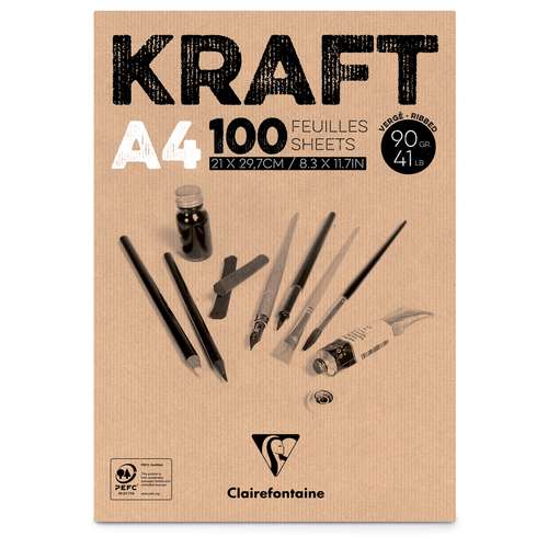 Clairefontaine Kraftpapier-Block