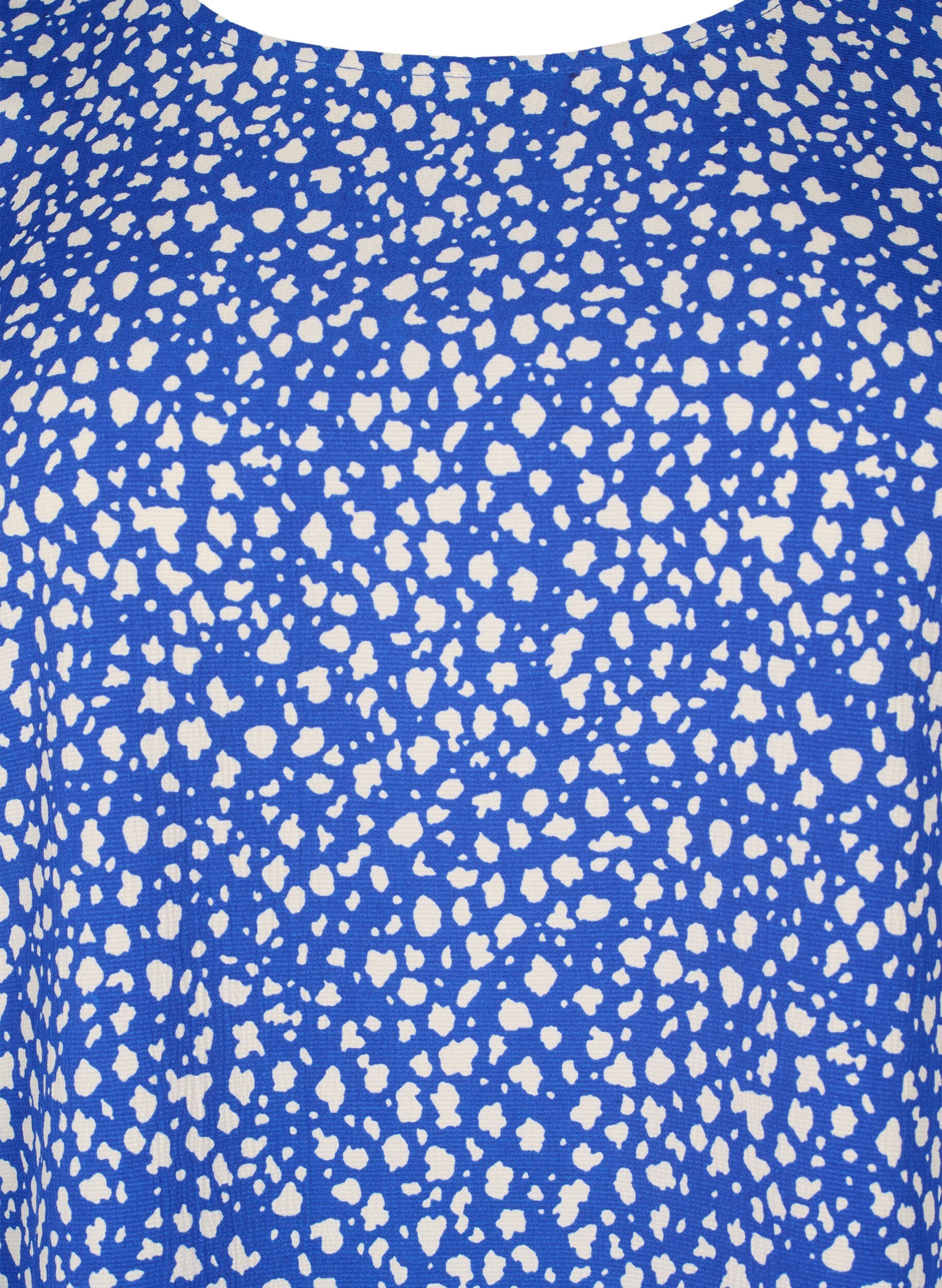 FLASH - Kortærmet bluse med print