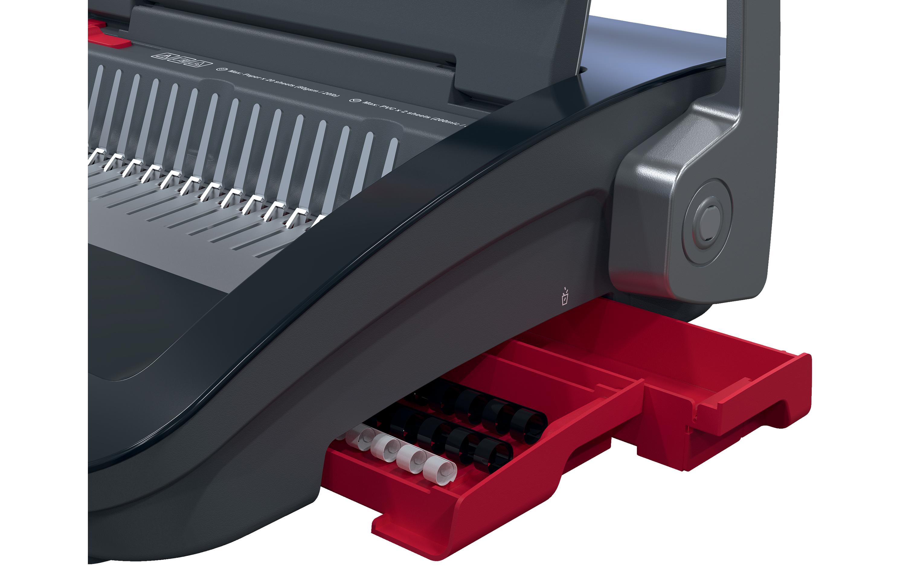 Plastikbindegerät Combbind CB20 240 Seiten<br>Spiralbindegerät