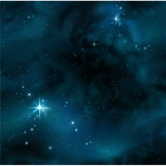 Tapis : 92x92cm - Space Sector
