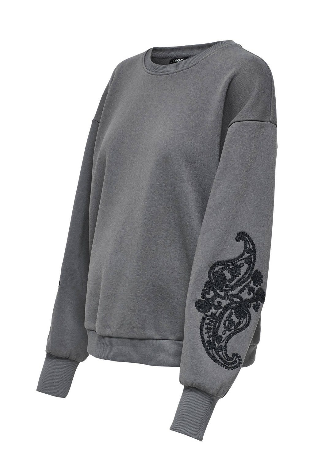 ONLY MATERNITY zwangerschapssweater grijs