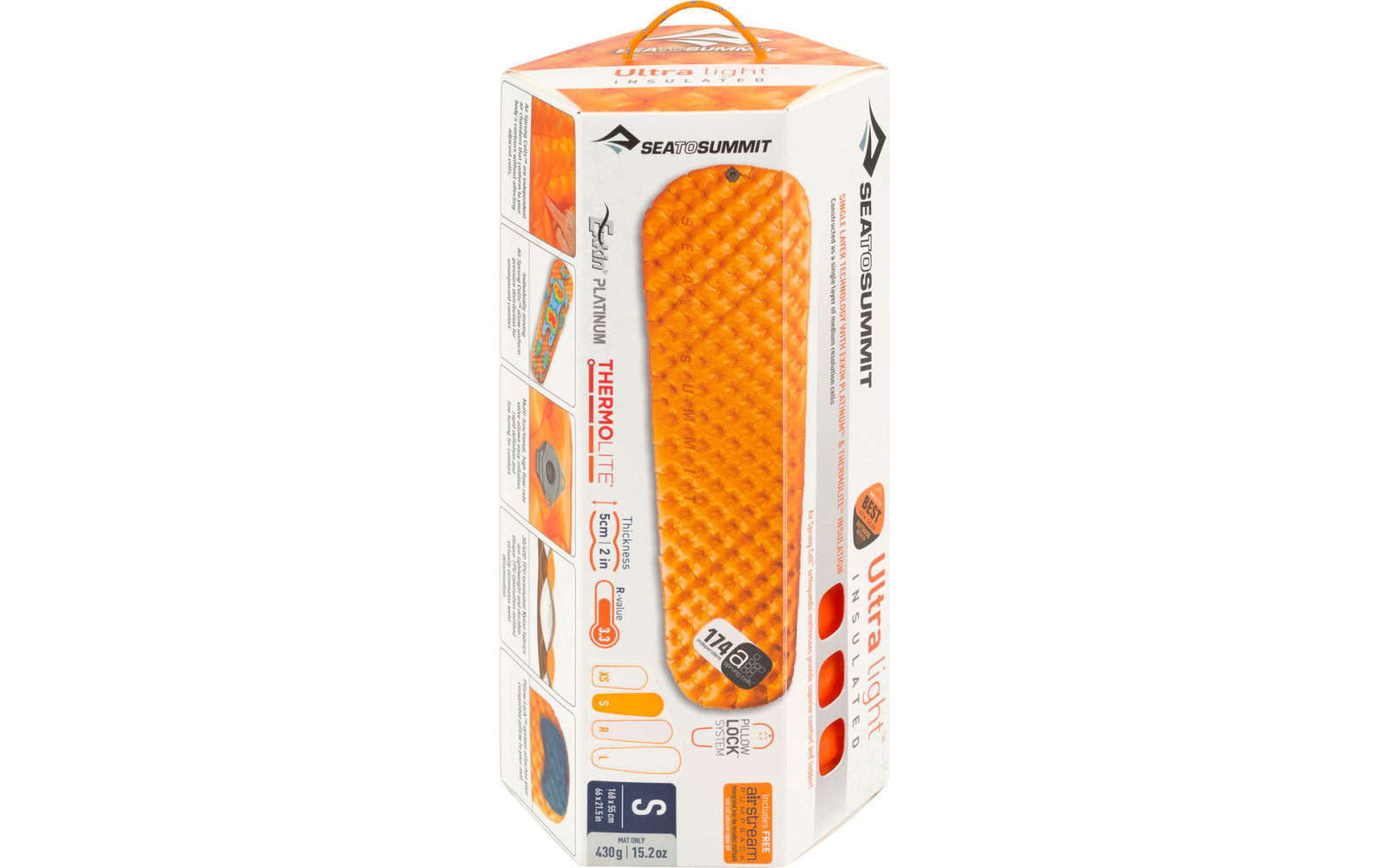 Sea to Summit UltraLight Insulated Air Isomatte, XSmall
