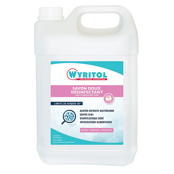 Savon doux désinfectant Wyritol  5 L