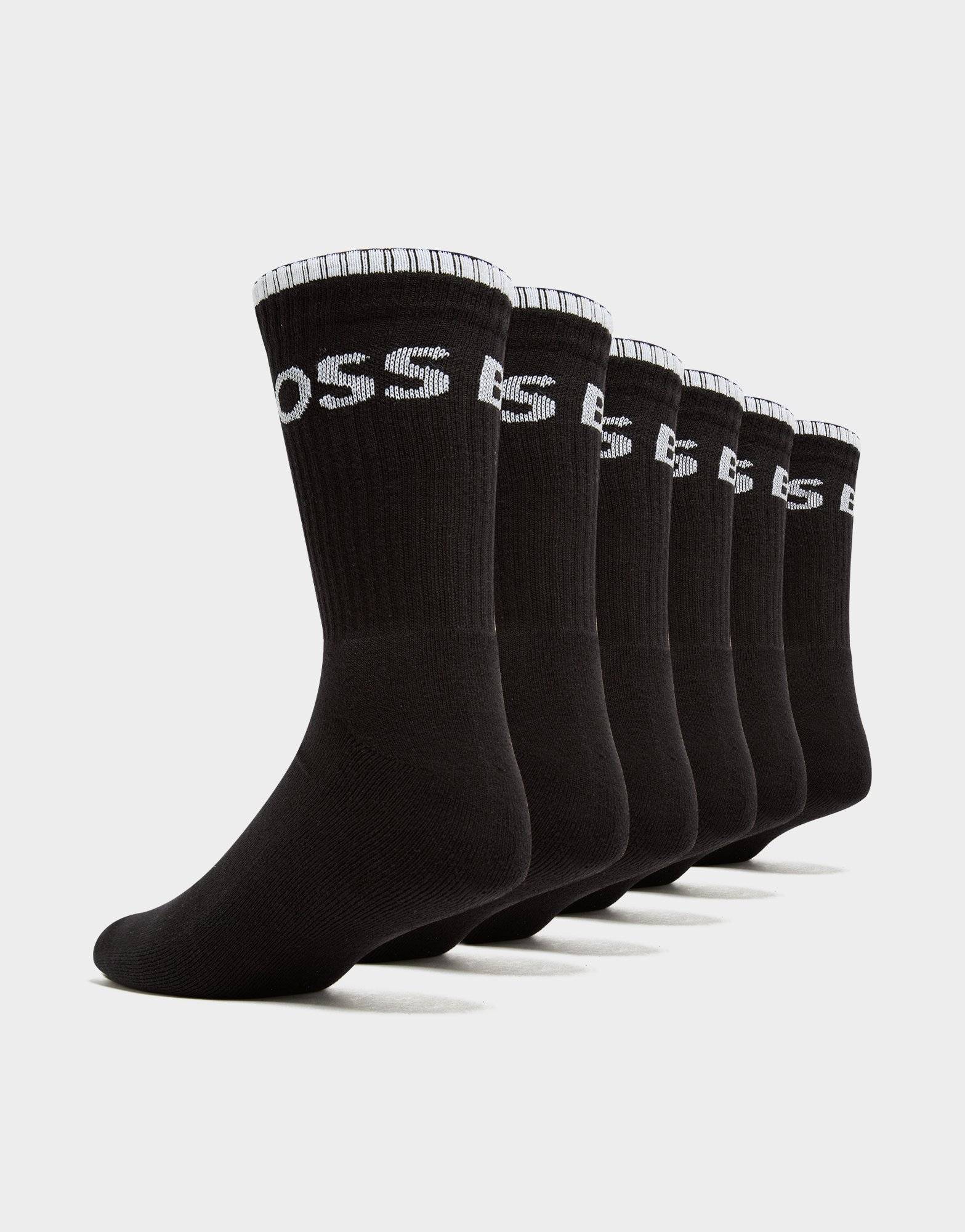 BOSS Lot de 6 paires de chaussettes Homme