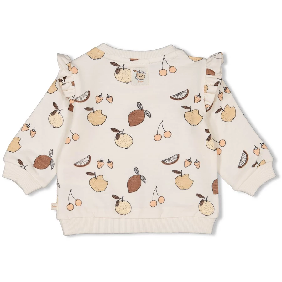 Feetje Sweatshirt Cutie Fruity Offwhite