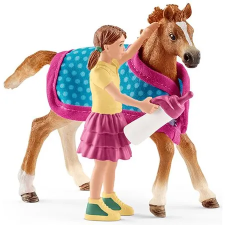 Schleich® 42361 Horse Club Fohlen mit Decke
