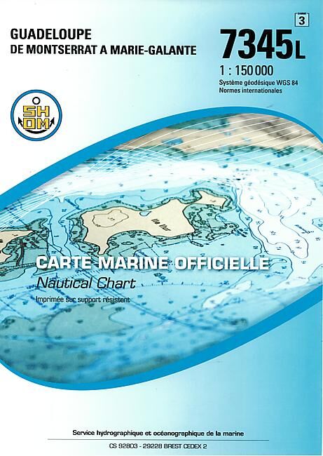 EPSHOM - 7345L GUADELOUPE