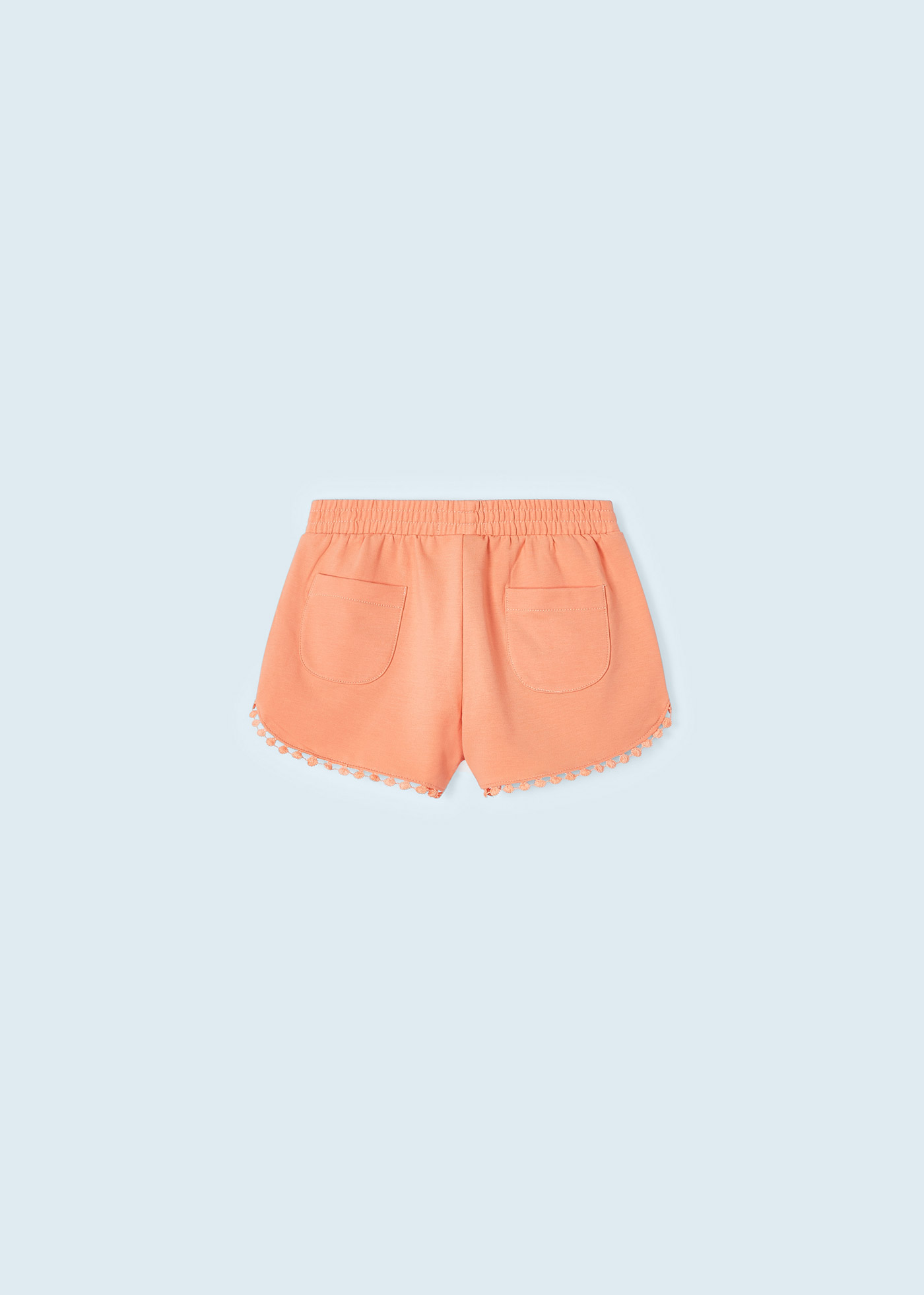 Calções de algodão sustentável para meninas