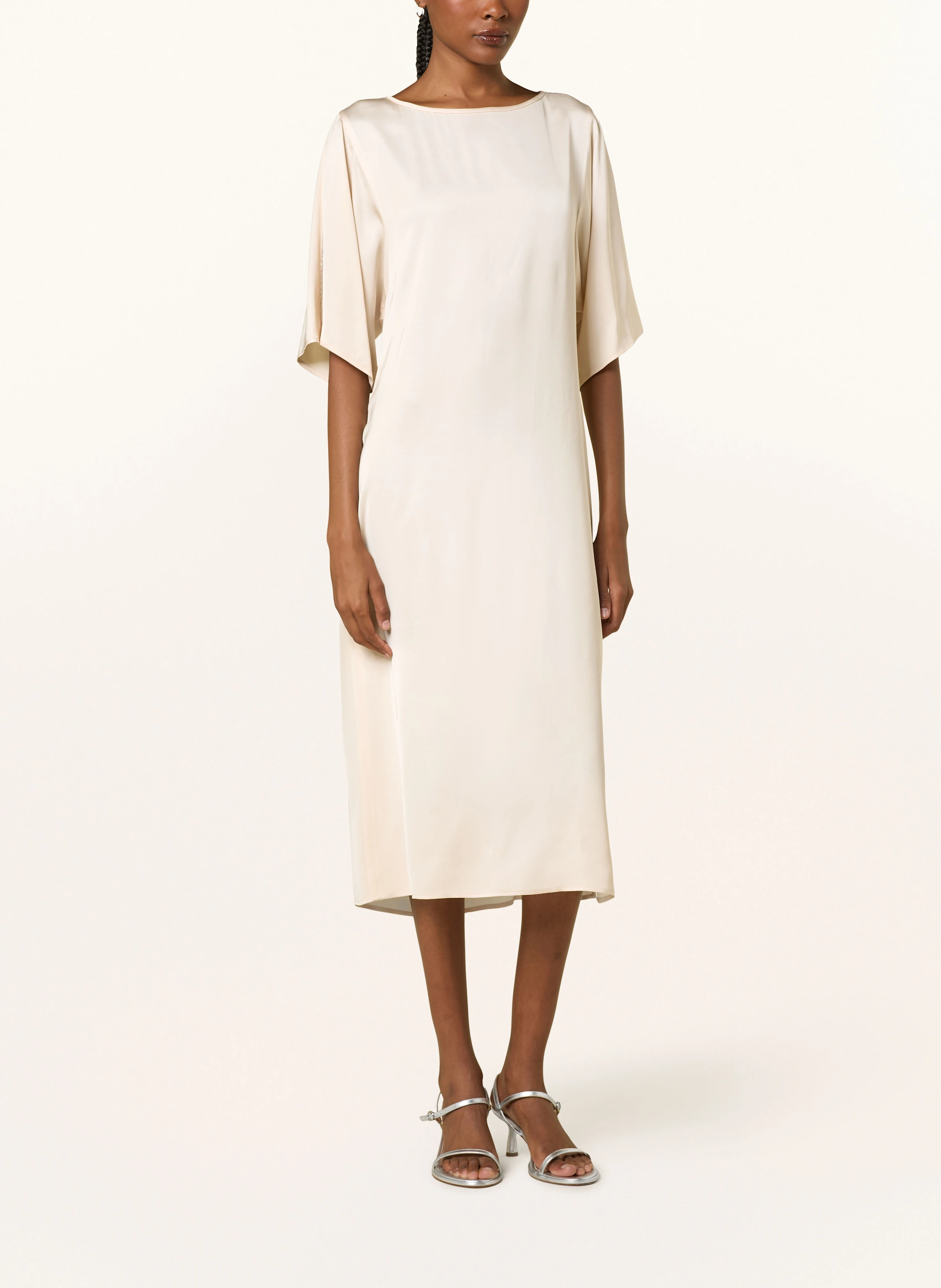 PESERICO Cocktailkleid mit Schmucksteinen