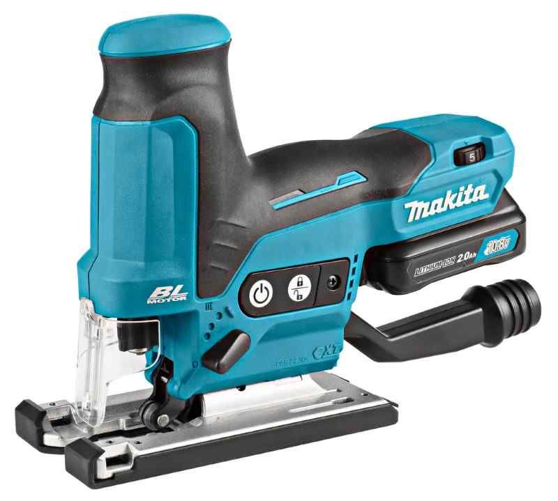 Makita JV102DSAJ 10,8 V Decoupeerzaag T-model 2,0 ah accu (2 st), lader, in mbox