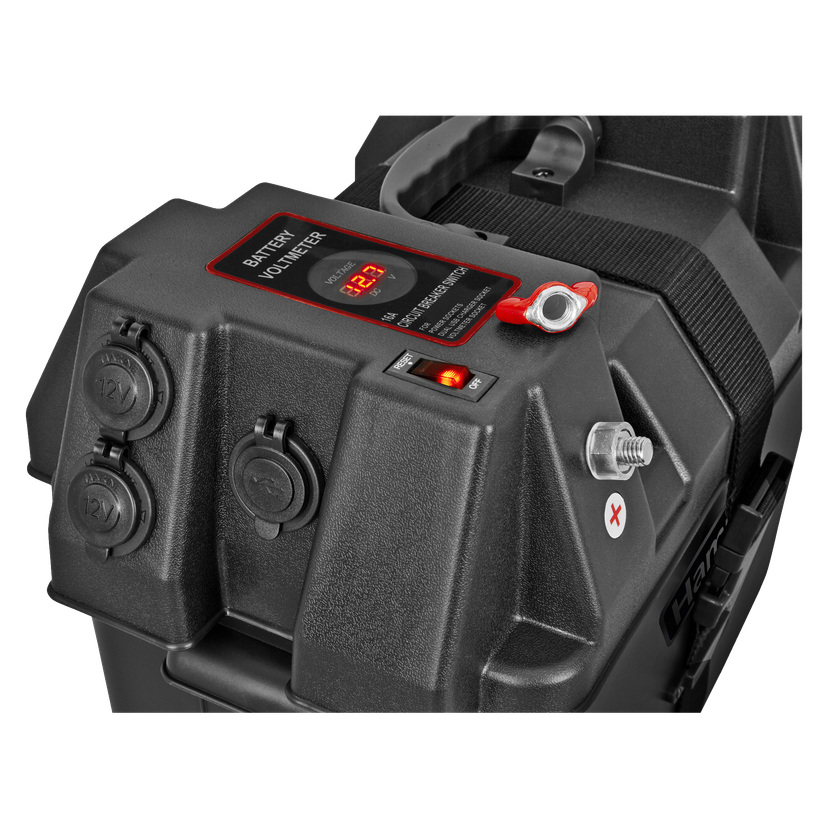 Batteriboks med USB-uttak 12 V