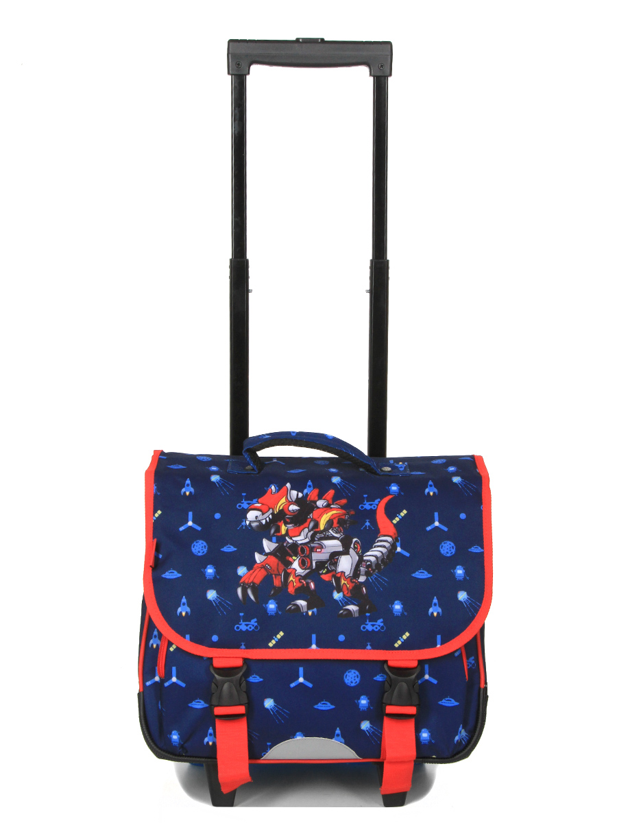 Cartable À roulettes Snowball Kid Robot Dino 38 cm