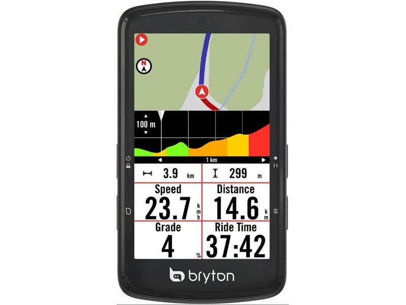 Bryton Rider S810 E Fahrradcomputer GPS für Fahrrad