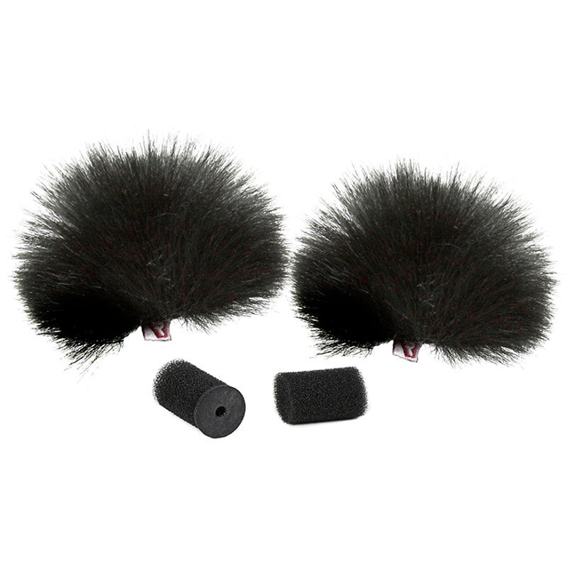 Rycote Black Lavalier Windjammer (2 stuks)